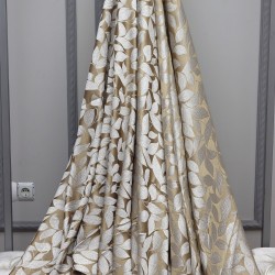  171409  Wholesale Jacquard Background Curtain Fabrics Living Room and Bedroom Curtains  100% Polyester