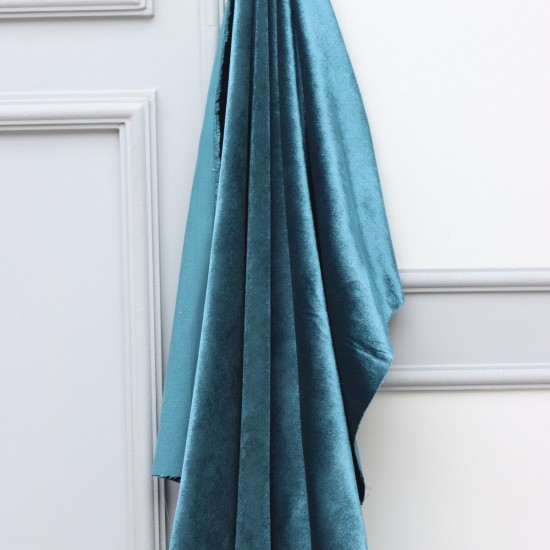 Cenova V-2695 Wholesale Micro Velvet Plain Weave Background Curtain Fabrics Living Room and Bedroom Curtains 30 Models 100% Polyester