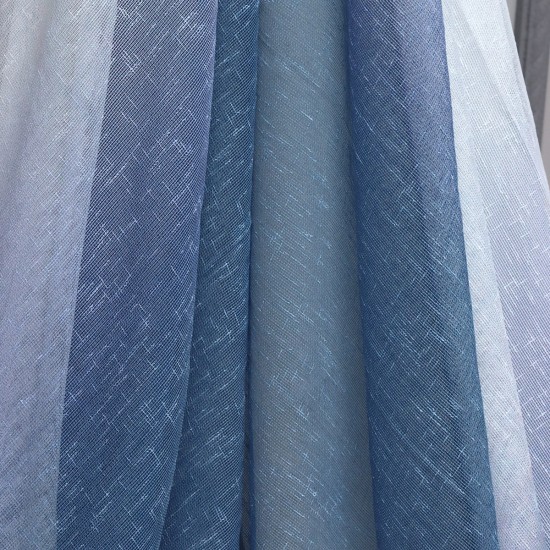 223802 V-1071 Wholesale Transparent Tulle Curtain Fabrics Living Room and Bedroom Curtains 3 Models 100% Polyester