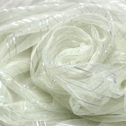 Action V--1 Wholesale Striped Tulle Curtain Fabrics Living Room and Bedroom Curtains 6 Models 100% Polyester