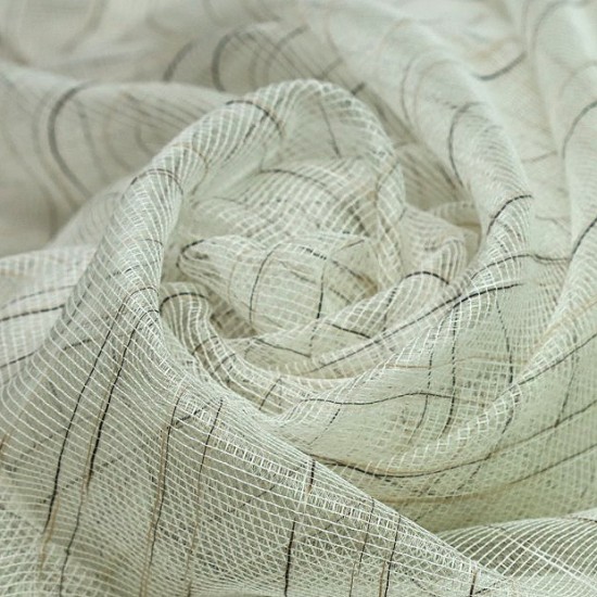 Yana V-5 Wholesale Transparent Tulle Curtain Fabrics Living Room and Bedroom Curtains 5 Models 100% Polyester