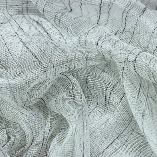 Yana V-8 Wholesale Transparent Tulle Curtain Fabrics Living Room and Bedroom Curtains 5 Models 100% Polyester