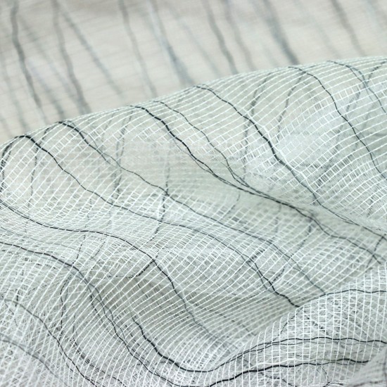 Yana V-8 Wholesale Transparent Tulle Curtain Fabrics Living Room and Bedroom Curtains 5 Models 100% Polyester