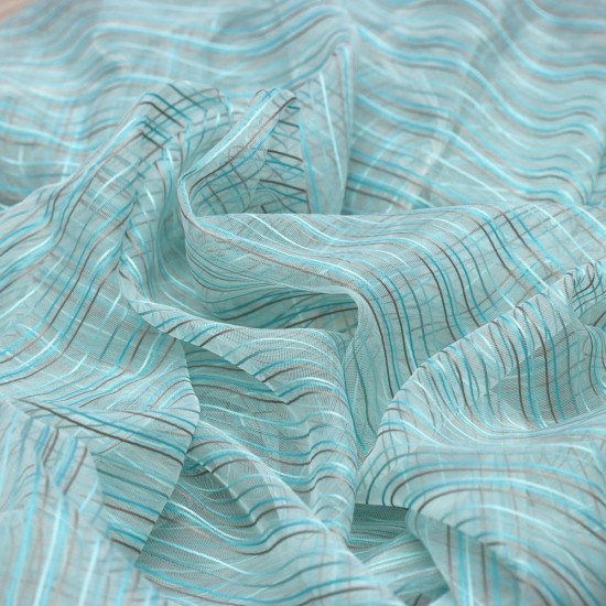 Sofia V-10 Wholesale Transparent Tulle Curtain Fabrics Living Room and Bedroom Curtains 4 Models 100% Polyester