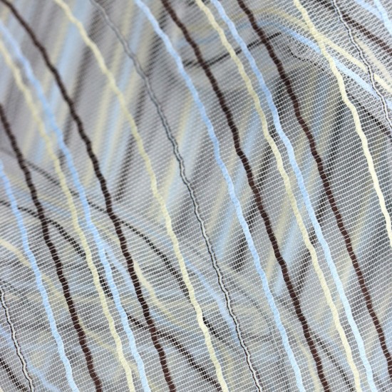 Sofia V-11 Wholesale Transparent Tulle Curtain Fabrics Living Room and Bedroom Curtains 4 Models 100% Polyester