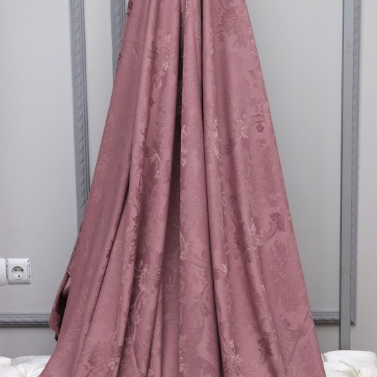 23891 V-0 Wholesale Satin Background Curtain Fabrics Living Room and Bedroom Curtains 3 Models 100% Polyester