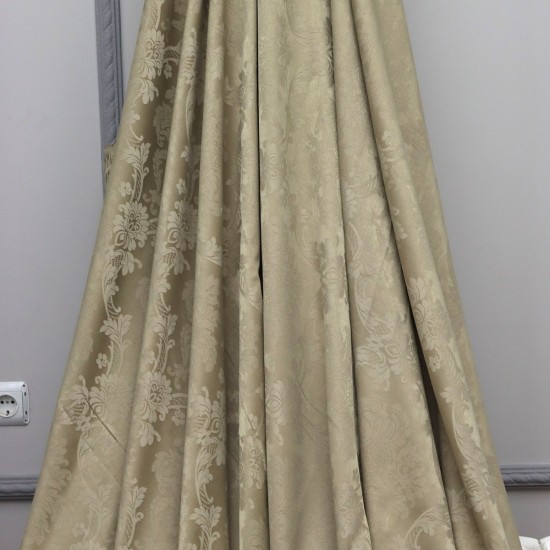 23891 V-6 Wholesale Satin Background Curtain Fabrics Living Room and Bedroom Curtains 3 Models 100% Polyester