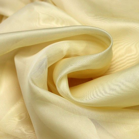 Caroline V-16 Wholesale Satin Tulle Curtain Fabrics Living Room and Bedroom Curtains 6 Models 100% Polyester