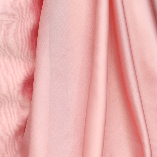 Caroline V-9 Wholesale Satin Tulle Curtain Fabrics Living Room and Bedroom Curtains 6 Models 100% Polyester