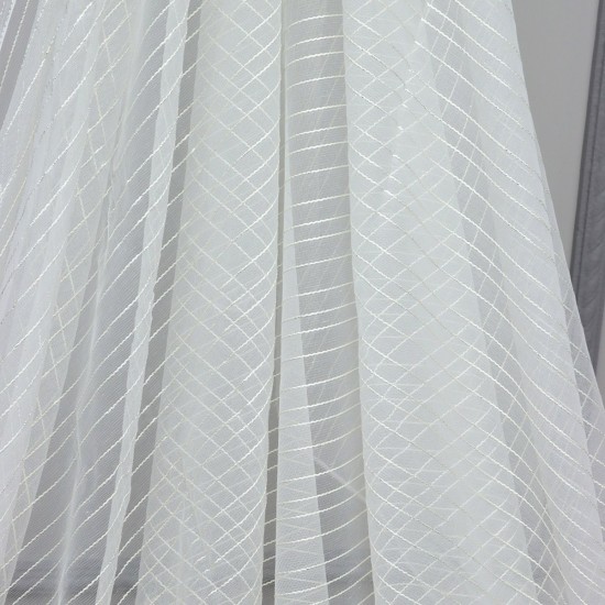 Tokyo V-10 Wholesale Transparent Tulle Curtain Fabrics Living Room and Bedroom Curtains 6 Models 100% Polyester
