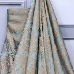 Daria V-396 Wholesale Jacquard Background Curtain Fabrics Living Room and Bedroom Curtains 6 Models 100% Polyester