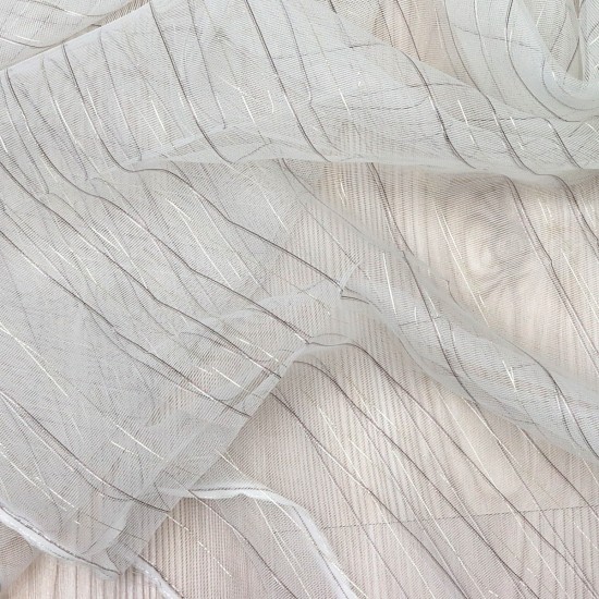 27011 V--1 Wholesale Transparent Tulle Curtain Fabrics Living Room and Bedroom Curtains 2 Models 100% Polyester