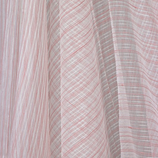 Loth V--1 Wholesale Striped Transparent Tulle Curtain Fabrics Living Room and Bedroom Curtains 5 Models 100% Polyester