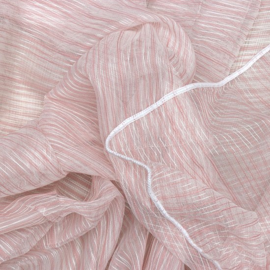 Loth V--1 Wholesale Striped Transparent Tulle Curtain Fabrics Living Room and Bedroom Curtains 5 Models 100% Polyester