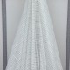 Loth V-3 Wholesale Striped Transparent Tulle Curtain Fabrics Living Room and Bedroom Curtains 5 Models 100% Polyester