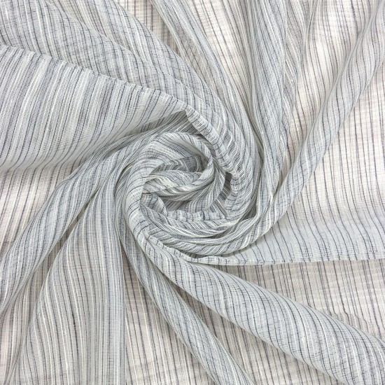 Loth V-3 Wholesale Striped Transparent Tulle Curtain Fabrics Living Room and Bedroom Curtains 5 Models 100% Polyester