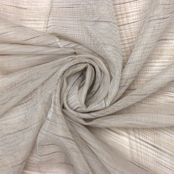 Charlie V--1 Wholesale Striped Transparent Tulle Curtain Fabrics Living Room and Bedroom Curtains 6 Models 100% Polyester