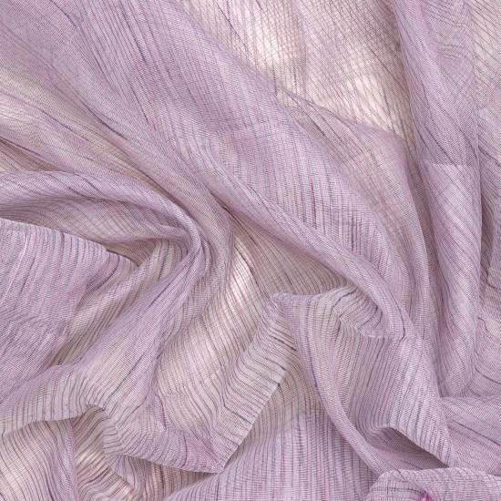 Charlie V-2 Wholesale Striped Transparent Tulle Curtain Fabrics Living Room and Bedroom Curtains 6 Models 100% Polyester