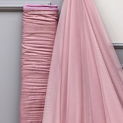 Arya V-6 Wholesale Transparent Tulle Curtain Fabrics Living Room and Bedroom Curtains 8 Models 100% Polyester