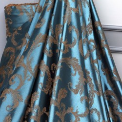 Anariel V-206 Wholesale Patterned Satin Background Curtain Fabrics Living Room and Bedroom Curtains 4 Models 100% Polyester