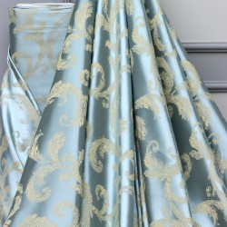 Anariel V-647 Wholesale Patterned Satin Background Curtain Fabrics Living Room and Bedroom Curtains 4 Models 100% Polyester