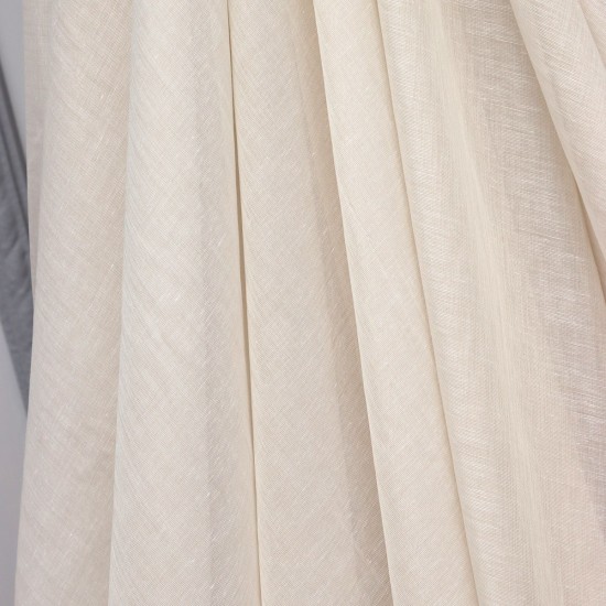 Khan V-13 Wholesale Linen Tulle Curtain Fabrics Living Room and Bedroom Curtains 16 Models 100% Polyester