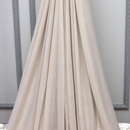 Khan V-25 Wholesale Linen Tulle Curtain Fabrics Living Room and Bedroom Curtains 16 Models 100% Polyester