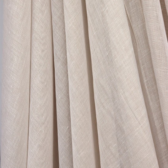 Khan V-25 Wholesale Linen Tulle Curtain Fabrics Living Room and Bedroom Curtains 16 Models 100% Polyester
