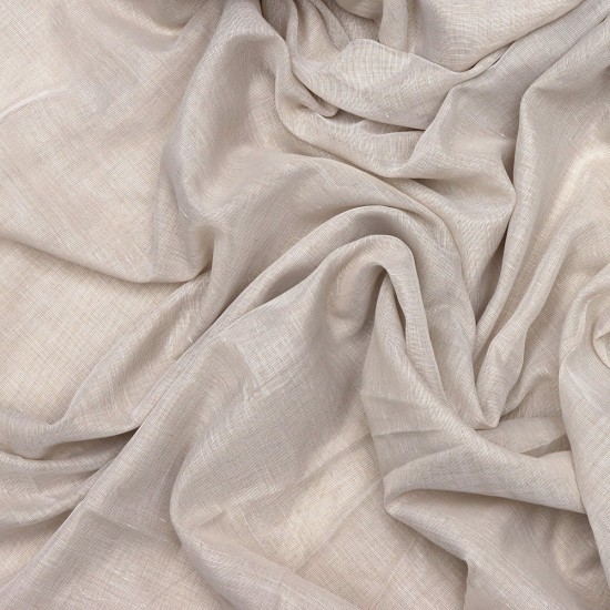 Khan V-25 Wholesale Linen Tulle Curtain Fabrics Living Room and Bedroom Curtains 16 Models 100% Polyester