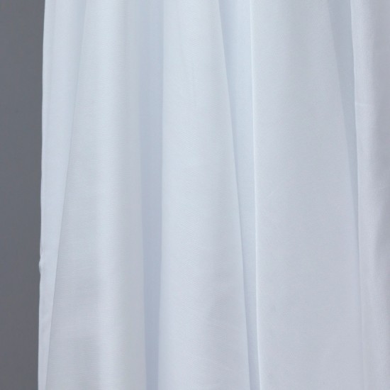 Lydia V-J110 Wholesale Transparent Tulle Curtain Fabrics Living Room and Bedroom Curtains 4 Models 100% Polyester