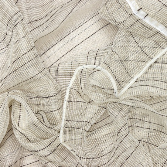 Sindri V-6 Wholesale Transparent Tulle Curtain Fabrics Living Room and Bedroom Curtains 7 Models 100% Polyester