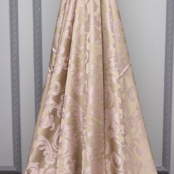 Knox V-5 Wholesale Jacquard Background Curtain Fabrics Living Room and Bedroom Curtains 6 Models 100% Polyester