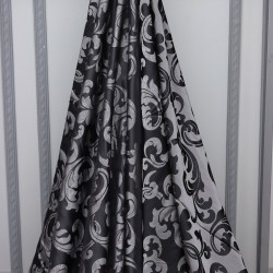 Knox V-2 Wholesale Jacquard Background Curtain Fabrics Living Room and Bedroom Curtains 6 Models 100% Polyester