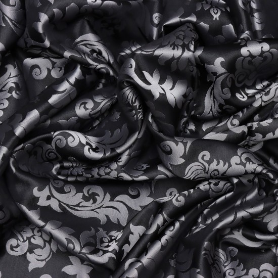 5557 V-1 Wholesale Jacquard Background Curtain Fabrics Living Room and Bedroom Curtains 3 Models 100% Polyester