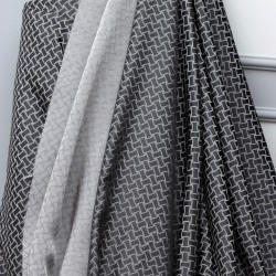 Aika V-7 Wholesale Jacquard Background Curtain Fabrics Living Room and Bedroom Curtains 5 Models 100% Polyester