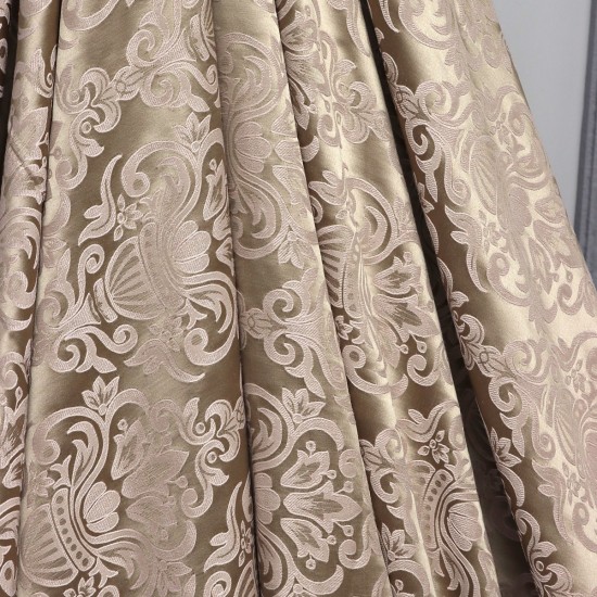 60089 V-3009 Wholesale Jacquard Background Curtain Fabrics Living Room and Bedroom Curtains 2 Models 100% Polyester