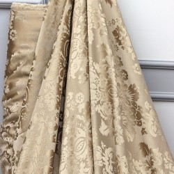 60090 V-3003 Wholesale Micro Satin Weave Background Curtain Fabrics Living Room and Bedroom Curtains 3 Models 100% Polyester