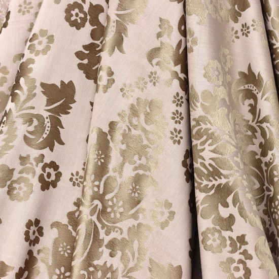 60090 V-3009 Wholesale Micro Satin Weave Background Curtain Fabrics Living Room and Bedroom Curtains 3 Models 100% Polyester