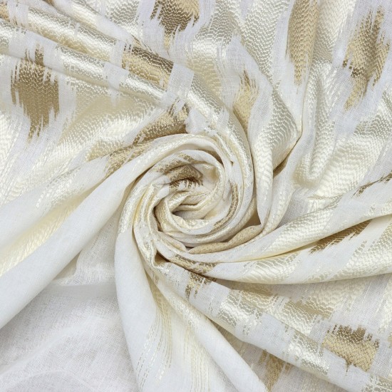 Rosita V-1 Wholesale Jacquard Woven Tulle Curtain Fabrics Living Room and Bedroom Curtains 3 Models 100% Polyester