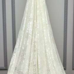 6988 V-L-11257 Wholesale Raschel Plain Knitted Tulle Curtain Fabrics Living Room and Bedroom Curtains 3 Models 100% Polyester