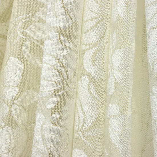 Bennet V-L-11257 Wholesale Raschel Plain Knitted Tulle Curtain Fabrics Living Room and Bedroom Curtains 3 Models 100% Polyester