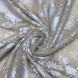 Lucia V--L-4778 Wholesale Raschel Plain Knitted Tulle Curtain Fabrics Living Room and Bedroom Curtains 6 Models 100% Polyester