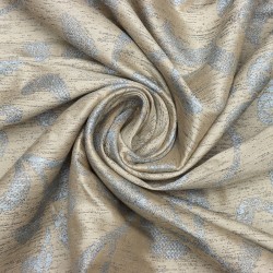 Ethan V-3008 Wholesale Patterned Satin Background Curtain Fabrics Living Room and Bedroom Curtains 5 Models 100% Polyester