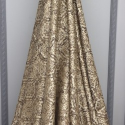 Deep V-3004 Wholesale Satin Weave Background Curtain Fabrics Living Room and Bedroom Curtains 5 Models 100% Polyester