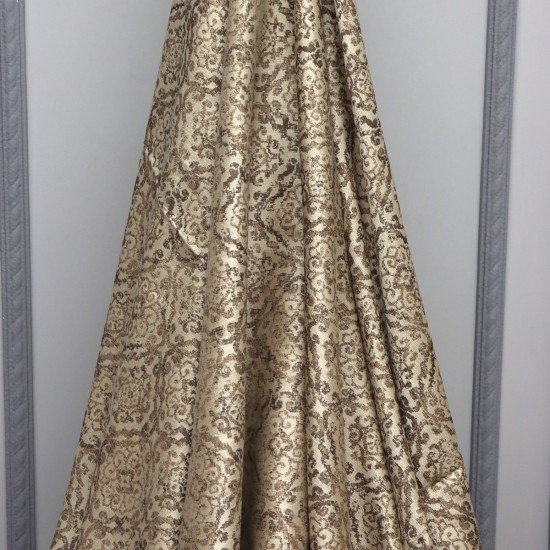 Deep V-3004 Wholesale Satin Weave Background Curtain Fabrics Living Room and Bedroom Curtains 5 Models 100% Polyester