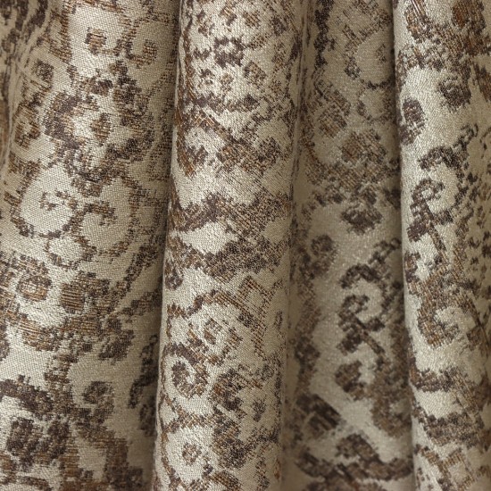 Deep V-3004 Wholesale Satin Weave Background Curtain Fabrics Living Room and Bedroom Curtains 5 Models 100% Polyester
