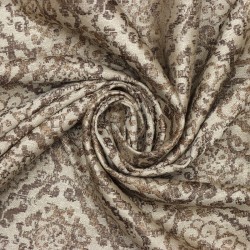 Deep V-3004 Wholesale Satin Weave Background Curtain Fabrics Living Room and Bedroom Curtains 5 Models 100% Polyester