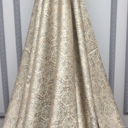 Deep V-3006 Wholesale Satin Weave Background Curtain Fabrics Living Room and Bedroom Curtains 5 Models 100% Polyester