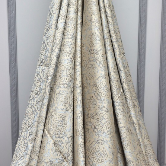 Deep V-3008 Wholesale Satin Weave Background Curtain Fabrics Living Room and Bedroom Curtains 5 Models 100% Polyester