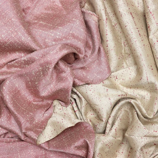 Taisiya V-3009 Wholesale Satin Weave Background Curtain Fabrics Living Room and Bedroom Curtains 6 Models 100% Polyester